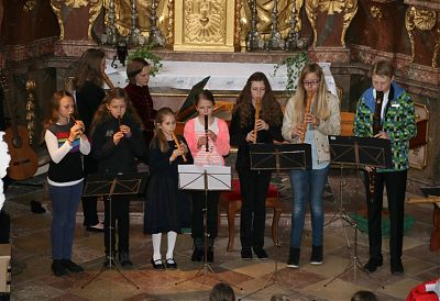 Schülerkonzert 2014 in der Schlosskapelle Burgrain
